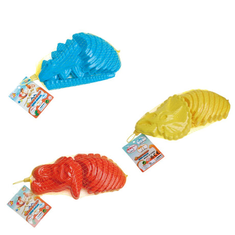 Sommerliche Sandformen Dino