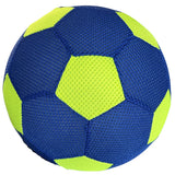 Sommerlicher aufblasbarer Ball mit Pumpe blaugrün