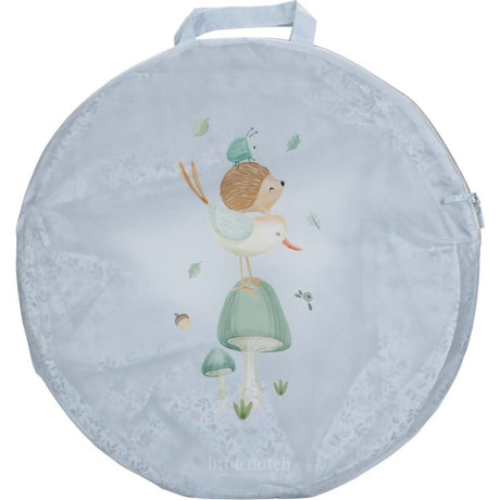 Little Dutch Forest Friends Krabbeltunnel 180x46 cm blau