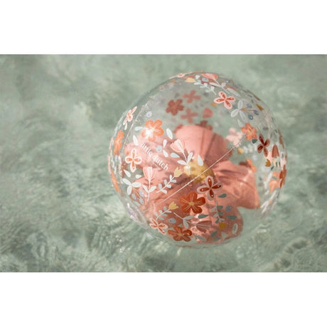 Little Dutch Pink Flowers Strandball 3D-Figur, 35 cm