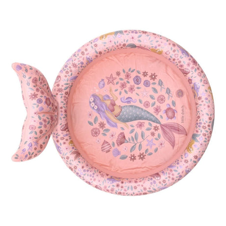 Little Dutch verträumtes Meerjungfrauen-Schwimmbecken mit Schwanz 80 cm rosa