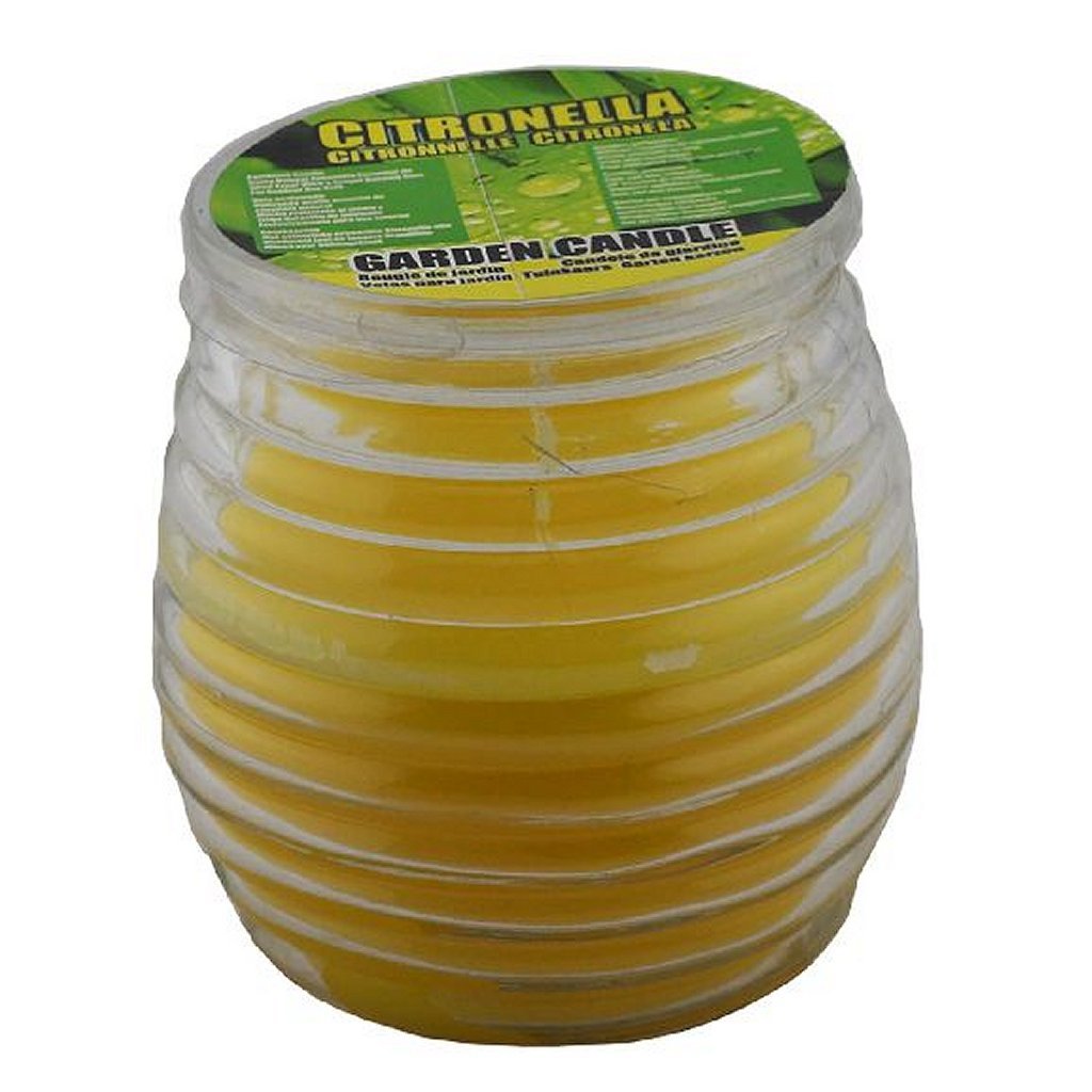 Einfache Citronella-Kerze im Glasgefäß 8,5 cm