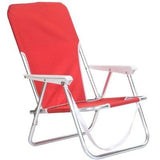 Sommerlicher Mix-Match-Strandstuhl aus Aluminium