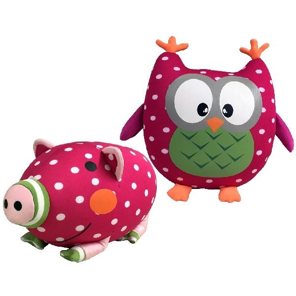 Grundlegende Spandex-Eule oder Schwein in verschiedenen Designs