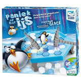 Clownspiele machen Panik auf dem Eis