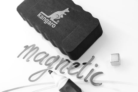 Kangaro k-n12wbw Whiteboard-Radierer, magnetisch, 105 x 55 x 22 mm