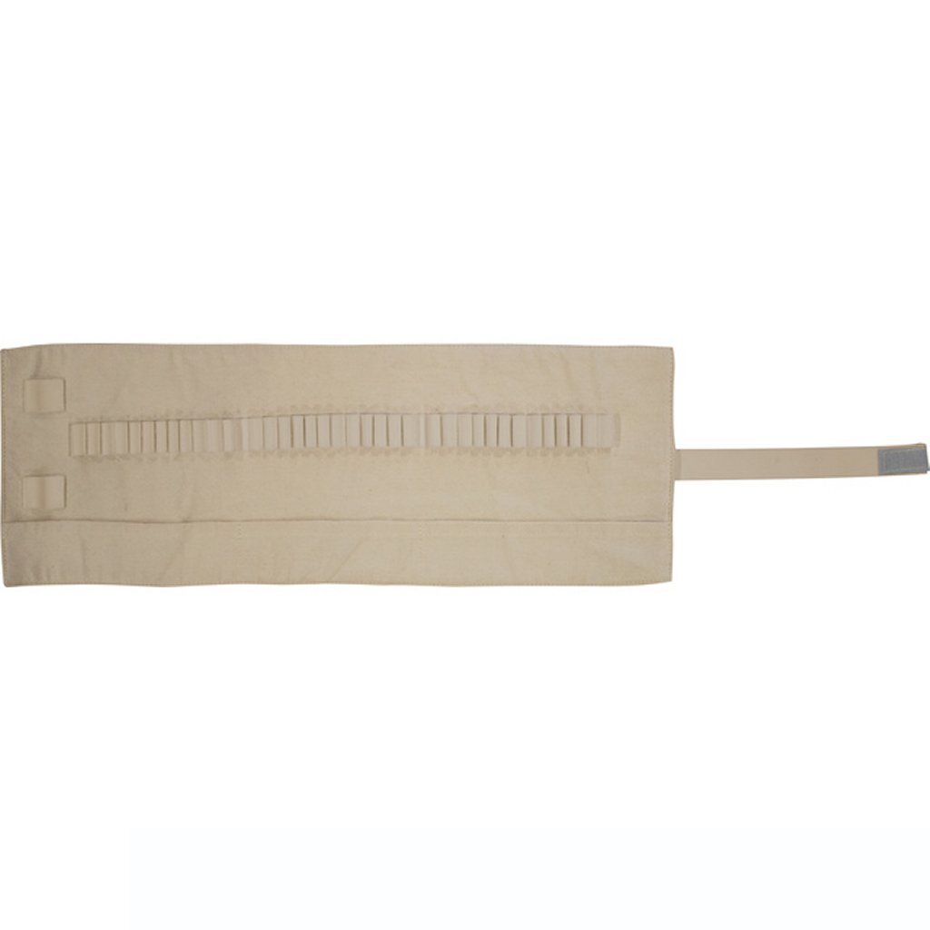 Kangaro Kangaro K-480001 Rolletui für 38 Bleistifte, Marker, 51,5 x 19 cm, Leinwand