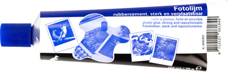 Kangaro k-450301 Fotokleber, 100 ml Gummizement, Tube im Karton