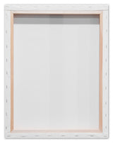 Kangaro k-820011 Leinwand zum Malen, 3D, 40 x 50 cm, 380 Gramm, 100 % Baumwolle. 3 x Schichten Gesso-Grundierung, mit 8 Holzkeilen