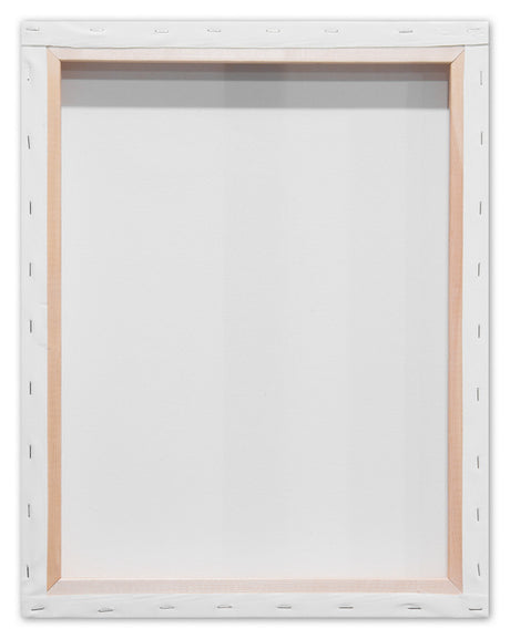 Kangaro k-820011 Leinwand zum Malen, 3D, 40 x 50 cm, 380 Gramm, 100 % Baumwolle. 3 x Schichten Gesso-Grundierung, mit 8 Holzkeilen