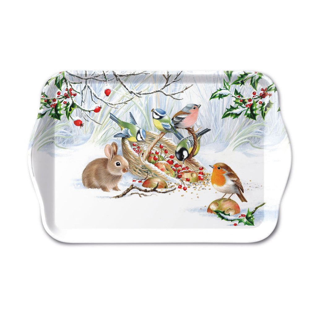 Ambiente Tablett Winterwelt 21x13 cm