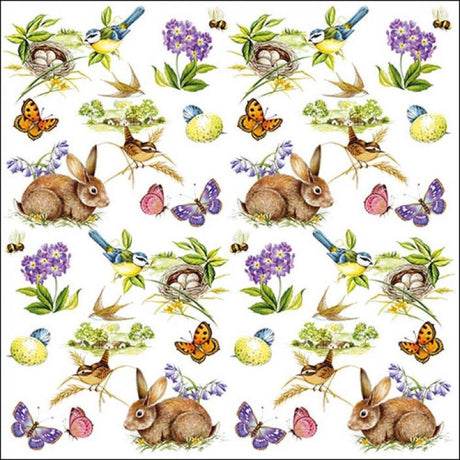 Ambiente Servietten Ostern Osterdekoration Ostertisch 3-lagig 100% FSC 33x33cm