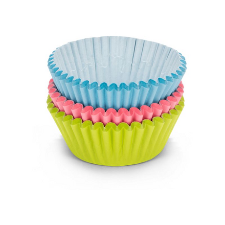 Muffinformen aus Patisse-Papier, 90 Stück, 5 cm, 3 Farben