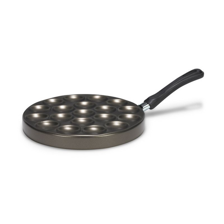 Patisse Poffertjes-Pfanne antihaftbeschichtet 25 cm für 19 Poffertjes