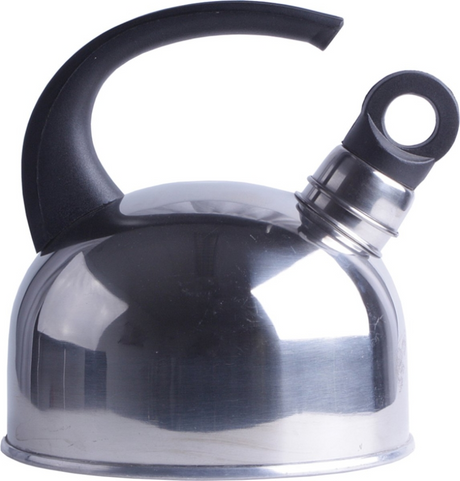 Küchengeräte Pfeifkessel Kugel Edelstahl 1,5 Liter