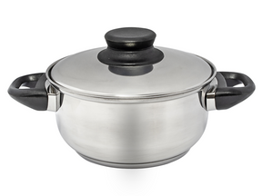 Kookpan 16cm rvs bakeliet greep