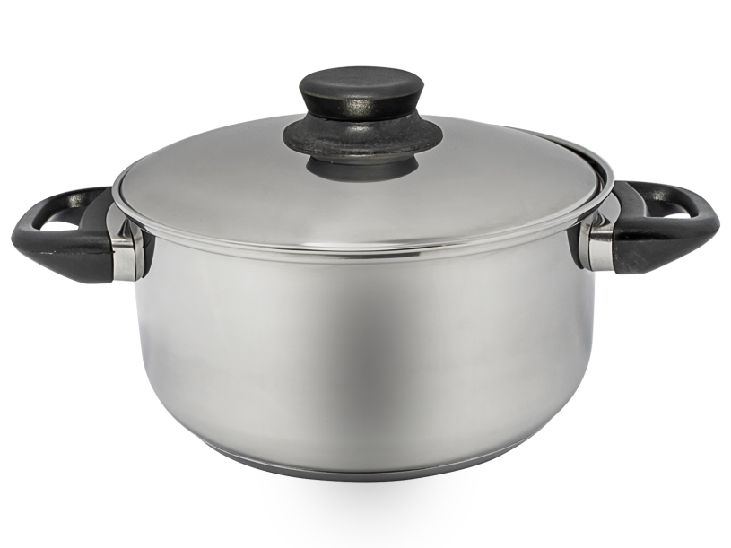 Kookpan 20cm rvs bakeliet greep