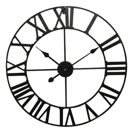 Balance 306874 Wanduhr 60 cm analog schwarz