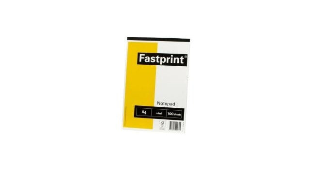Basic Fastprint Schreibblock A4 100 Blatt 70 Gramm