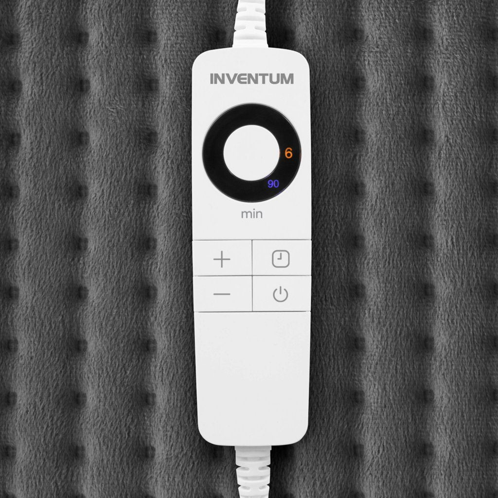 Inventum hnk186g elektrisches Heizkissen 60x40 cm grau