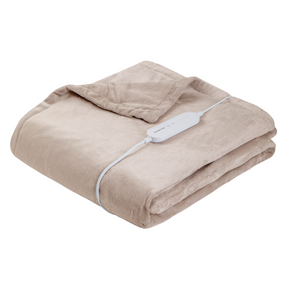 Inventum plaid omslagdeken 180x130cm 160 watt - taupe