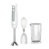 Inventum mx201s Stabmixer-Set 400 W, Edelstahl, weiß