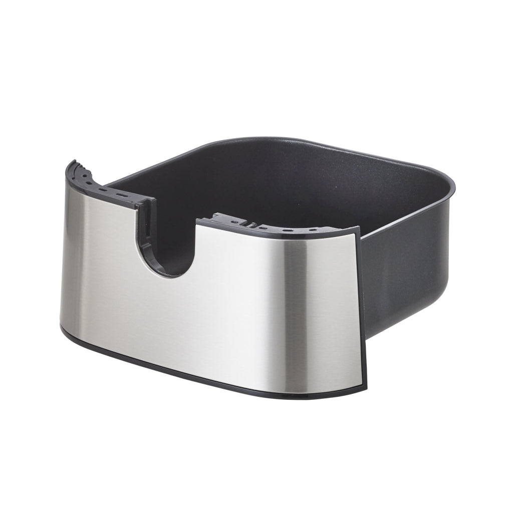Inventum GF350HLD Heißluftfritteuse 3,5 l 1500 W aus schwarzem Edelstahl