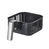 Inventum GF350HLD Heißluftfritteuse 3,5 l 1500 W aus schwarzem Edelstahl