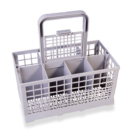 Scanpart Besteckkorb für Spülmaschine 24x13,5 cm 8-teilig grau