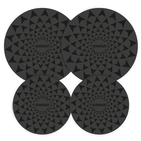 Scanpart Speed-Induktionsmatten-Set 2x20 2x26 cm schwarz