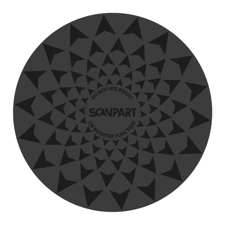 Scanpart Speed-Induktionsmatten-Set 2x20 2x26 cm schwarz