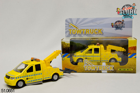 Globus-Abschleppwagen für Kinder mit Licht und Ton