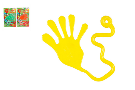 Klebrige Handfarbe groß
