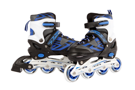 Street Rider Inline Skates Semi-Soft Boot Blau Schwarz Größe 29-32