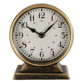 Andere Marken Metalluhr Caroline 13x6,5x15 cm Gold