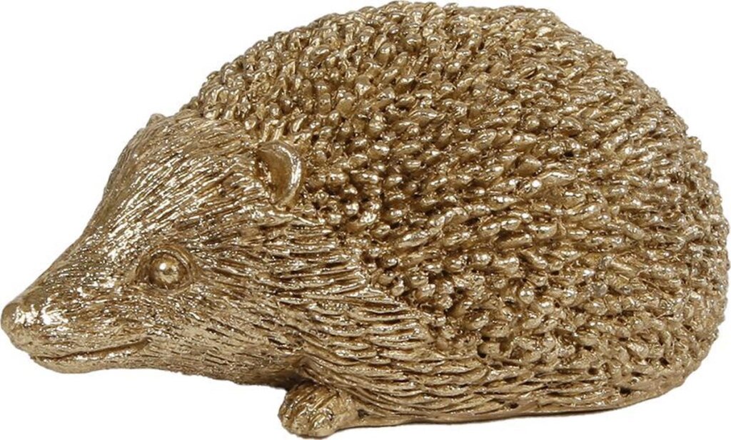Sonstige Skulptur Igel Gold