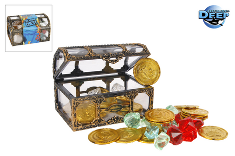 Destination Deep Treasury mit Münzen und Diamanten, 61dlg.