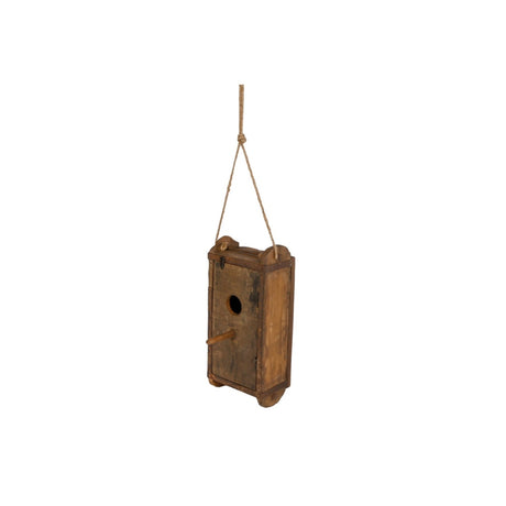 Sonstiges Vogelhaus-Ziegelform, natürliches Recyclingholz, 30 x 15 x 12 cm