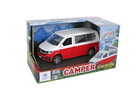 Kinderglobus VW Transporter Camper zurückziehbar 13,5 cm