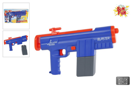 Sonne Fun Wasserpistole elektrische blaue Orange, 34,5 cm