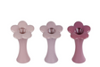 Vaas bloem m lila roze fuchsia a3 aardew 11x9,5x20cm