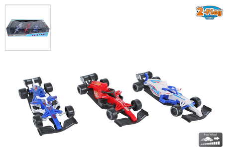 2-Play-Formel-Rennwagen 12,5cm, 3-tlg.