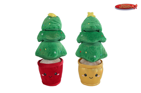 Bringen Sie mich zu besonderen Momenten nach Hause und pflanzen Sie einen Plüsch-Weihnachtsbaum – 30 cm