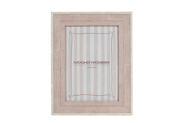 Fotolijst kaat (13x18) oud roze polystone 19x24x2cm
