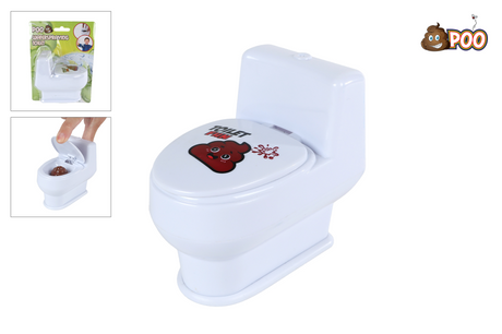 Kot-Toilette mit 10 cm hohem Kotwasseraustritt