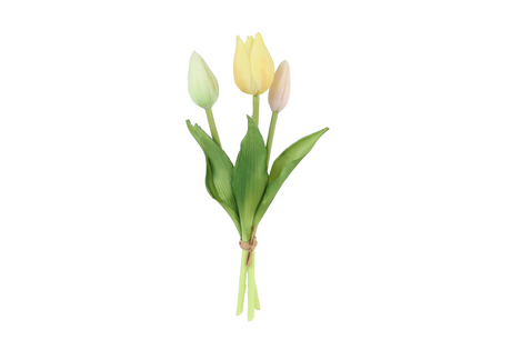 Kunstblume Holland Tulpe Sally 3x gemischt 25cm