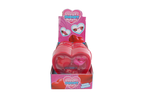 Squishy Sinnesherzen 3 Stück 4cm
