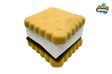 Jumbo squeeze sandwich cookie anti-stress 10cm