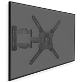 Cavus wme102 voll bewegliche Einzel-TV-Wandhalterung für 23-Zoll-Bildschirme schwarz
