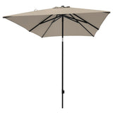 Madison Parasol Moraira 230x230 cm ECRU
